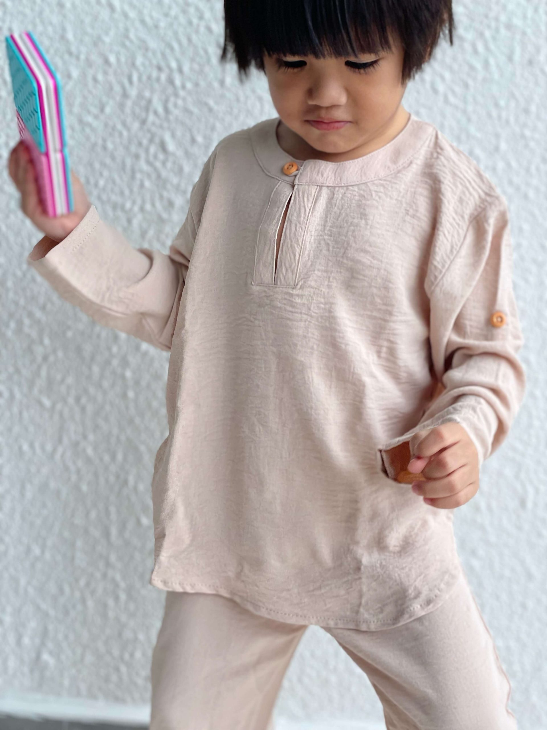 Baju Melayu Ali in Cream