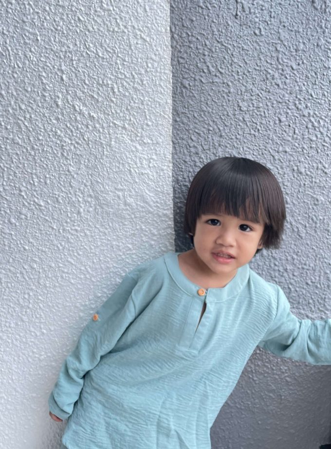 Baju Melayu Ali in Teal