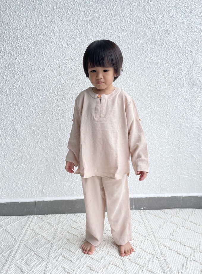 Baju Melayu Ali in Cream