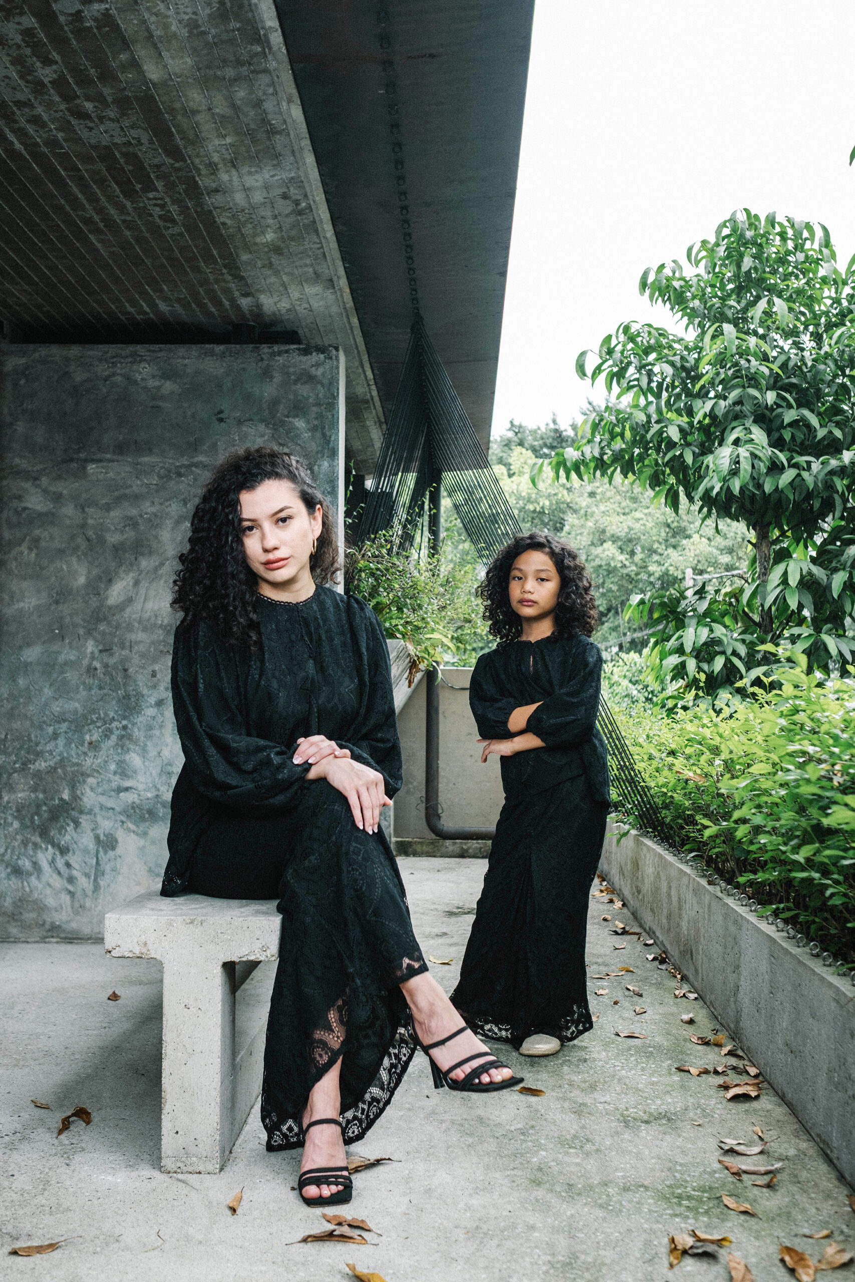 Miyu Kurung Kids in Black - Image 5