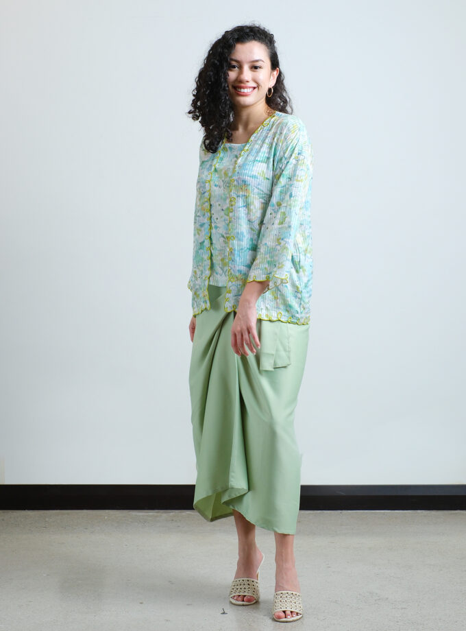 Aiko Kebaya Women in Matcha Green