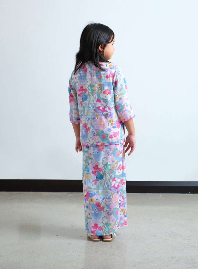 Aiko Kebaya Girls in Pink Fuschia