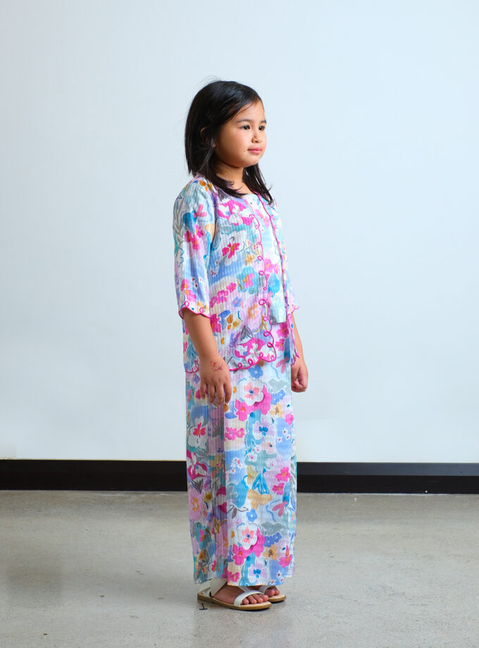 Aiko Kebaya Girls in Pink Fuschia