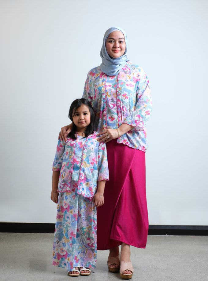 Aiko Kebaya Girls in Pink Fuschia
