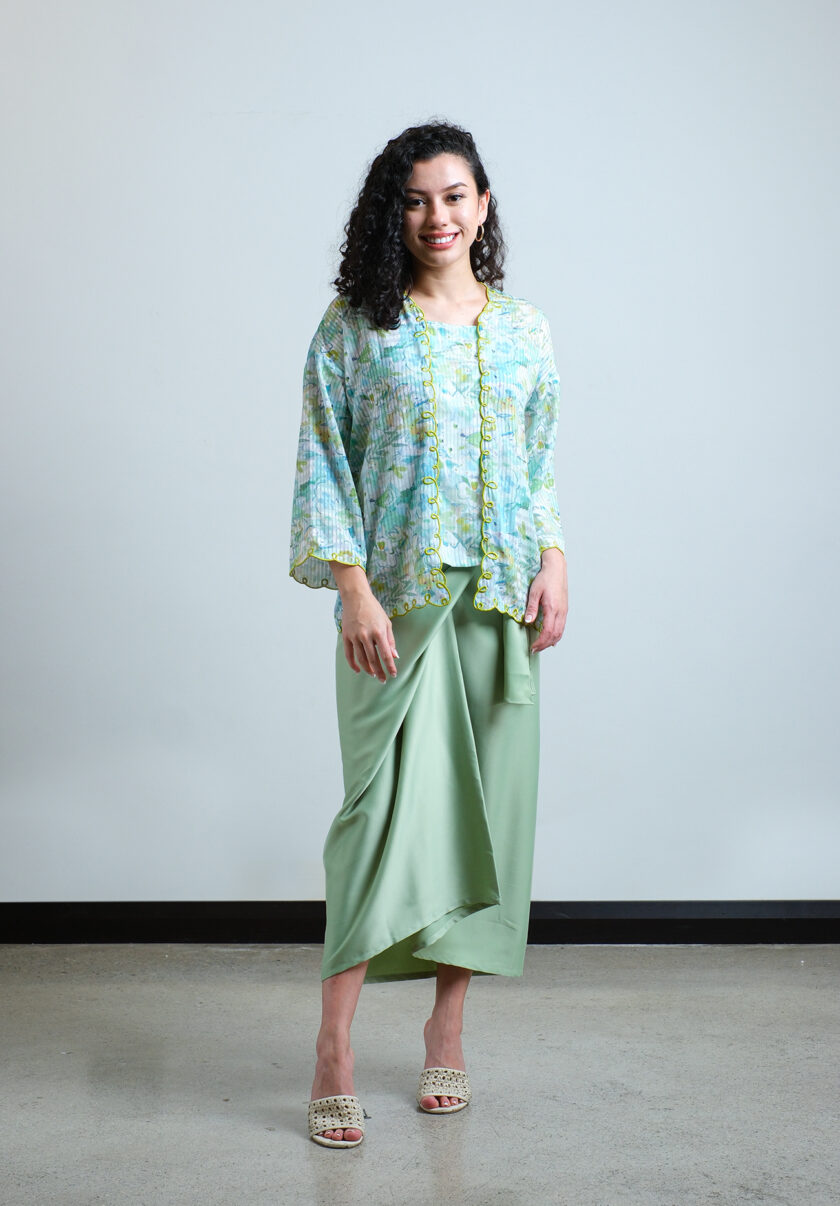 Aiko Kebaya Women in Matcha Green
