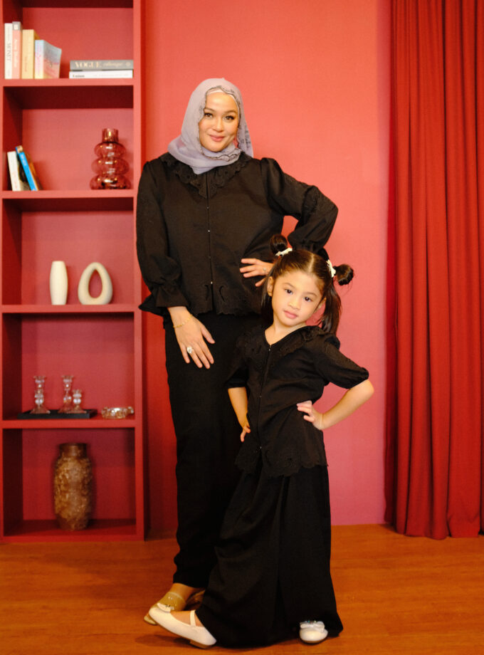 Mio Lace Girls in Black