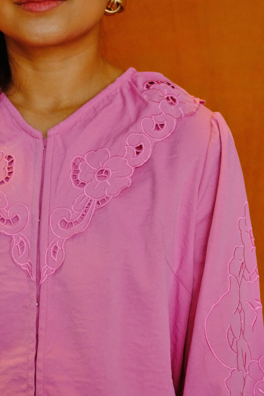 [TOP Only] Mio Lace Women in Bubblegum Pink - Image 2