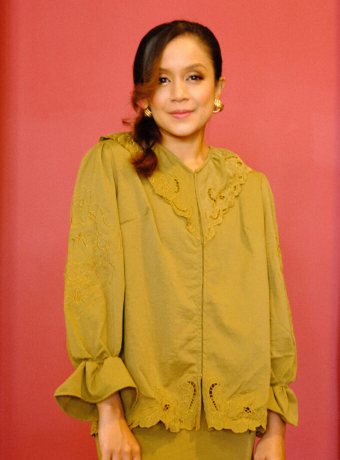 [TOP Only] Mio Lace Women in Olive Brown