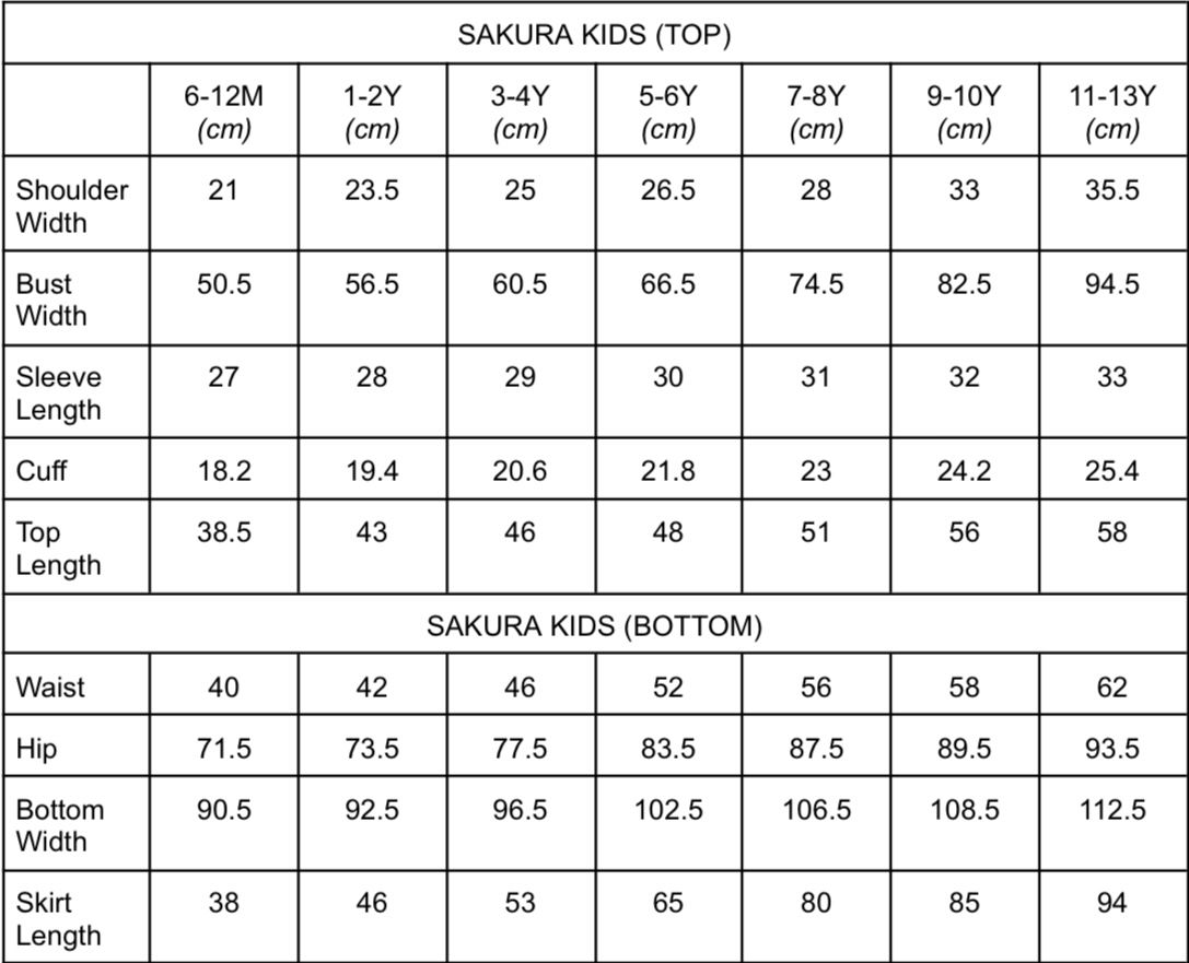 Sakura Kebaya Kids Set in Ruby Red - Image 6