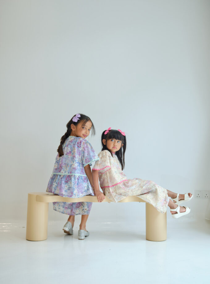 Emiko Kids in Blue Purple