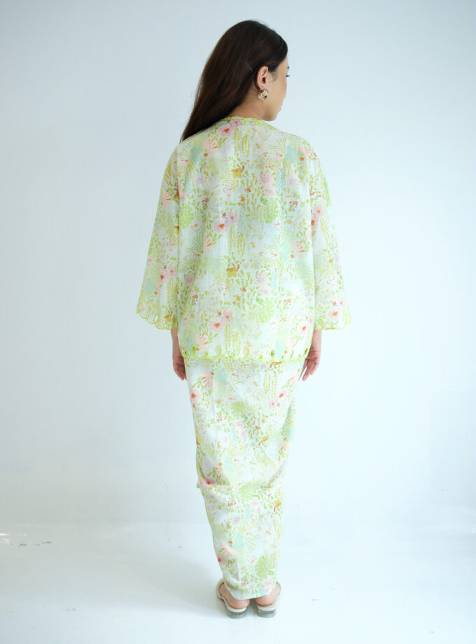 Aiko Women Set in Pastel Yellow