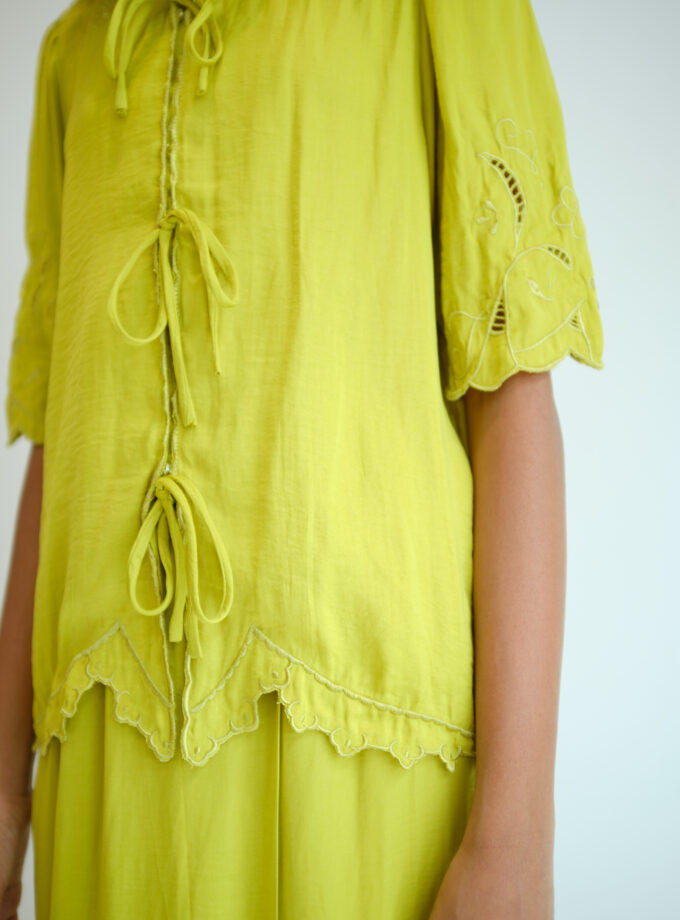 KUMI GIRLS IN LIME GREEN