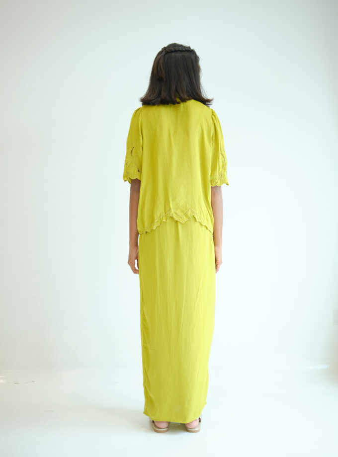 KUMI GIRLS IN LIME GREEN