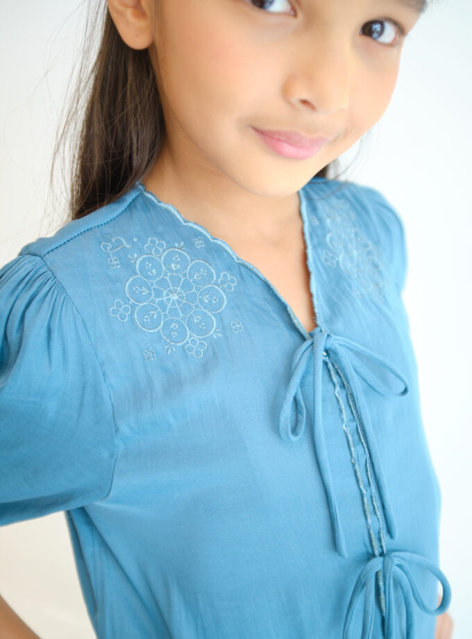 Kumi Girls in Blue Teal