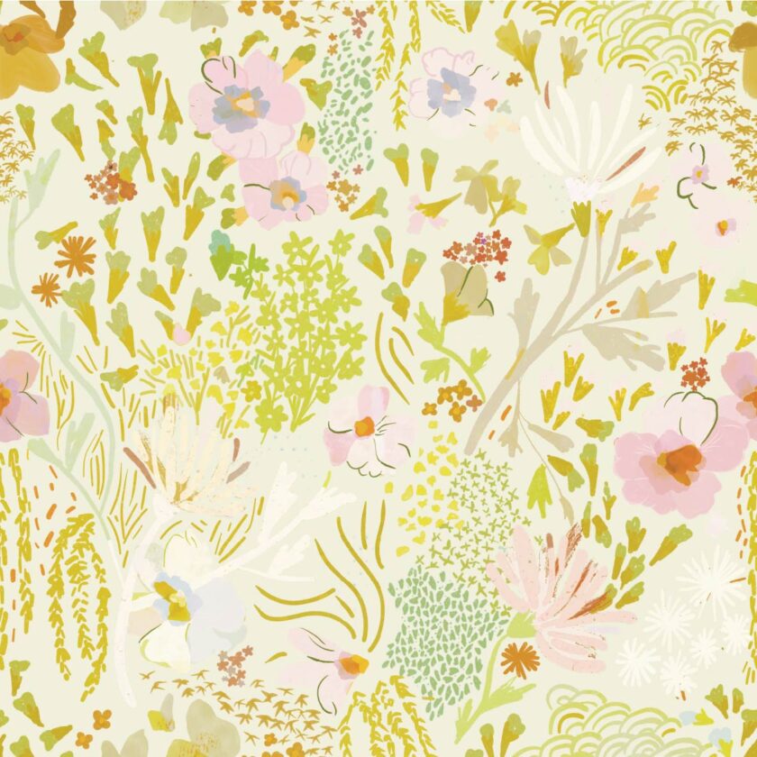 Printed Instant Pareo in Antropologie Pastel Yellow - Image 4