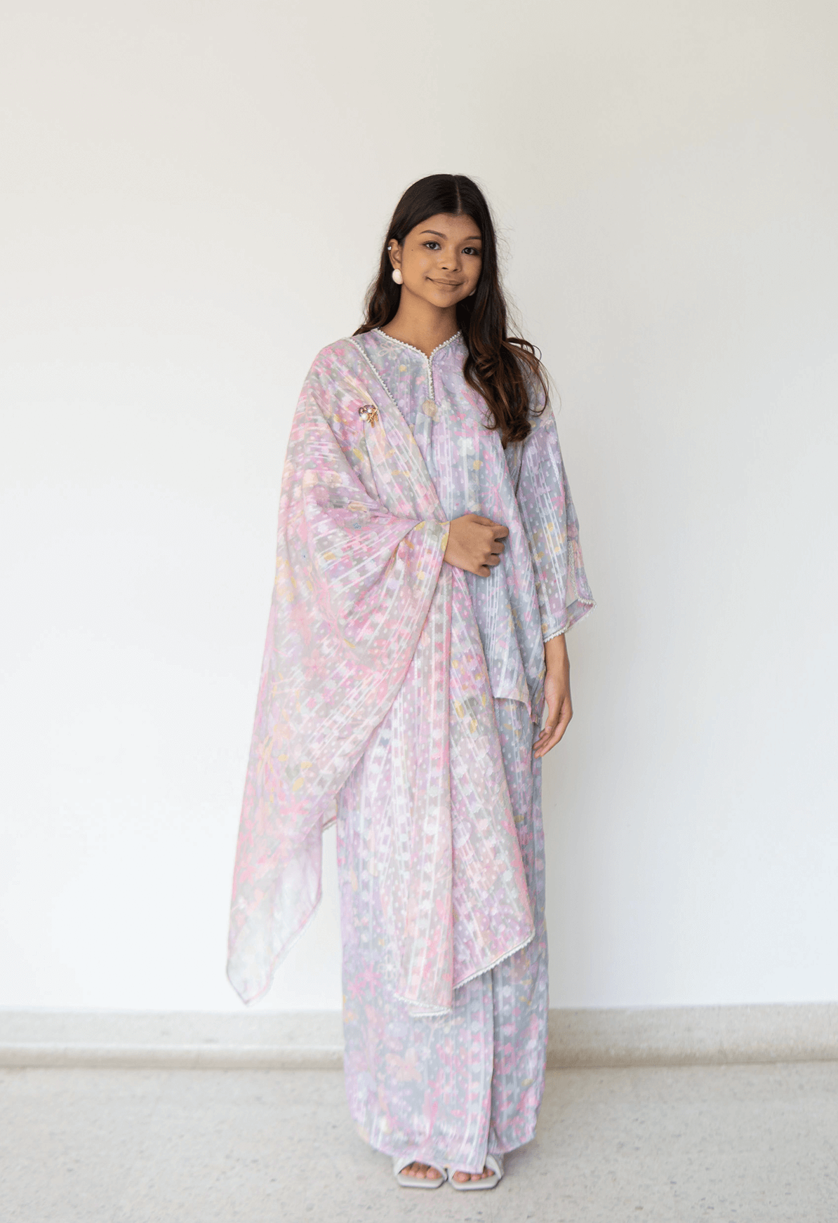 Paloma Scarves in Dusty Grey - Image 5