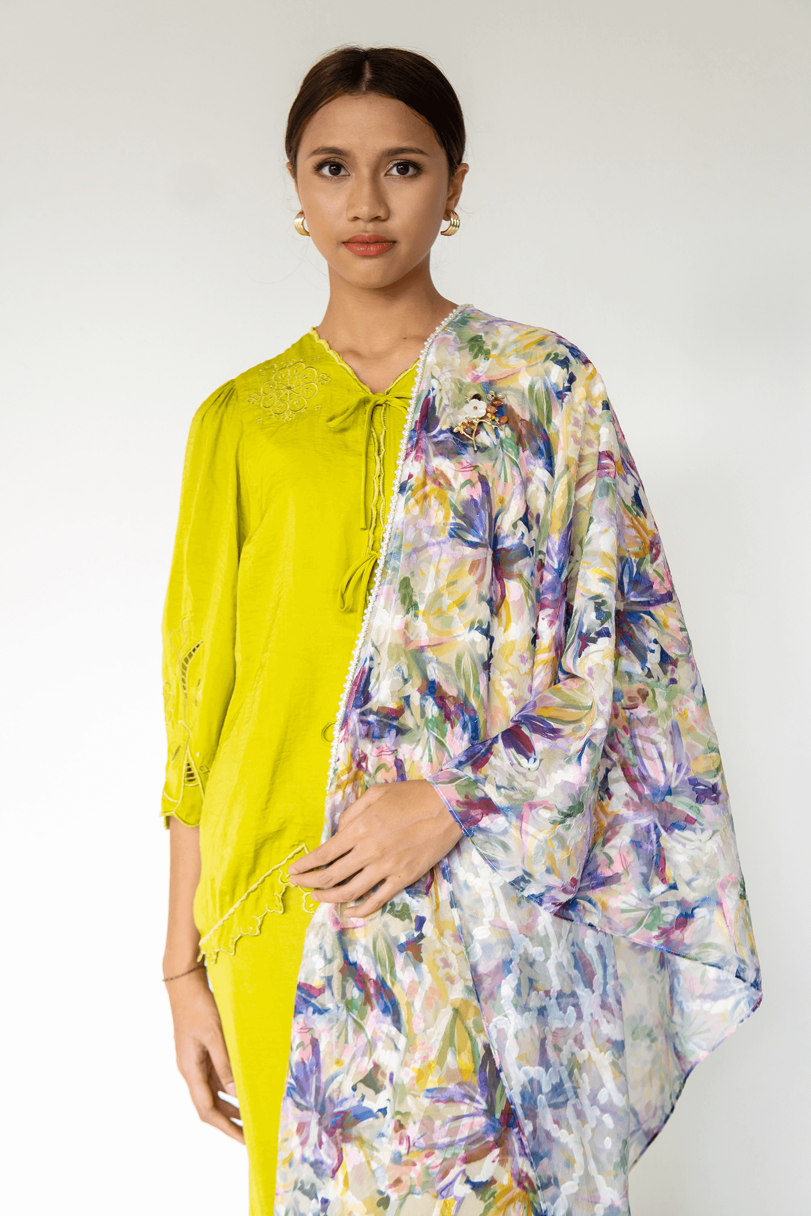 Abstract Violet Scarves (Pre-Order)