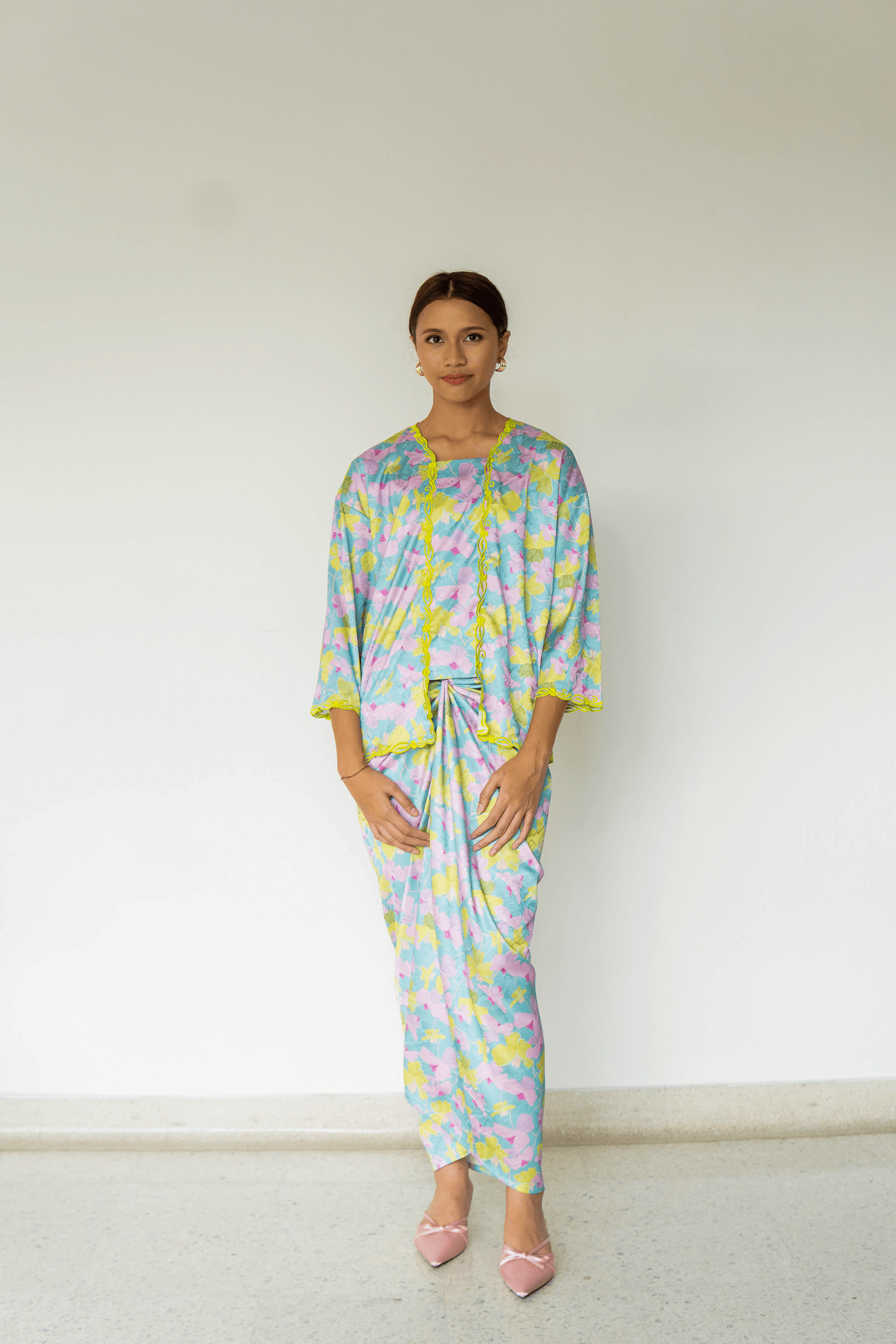 Poppy In Blue Neon [TOP ONLY]