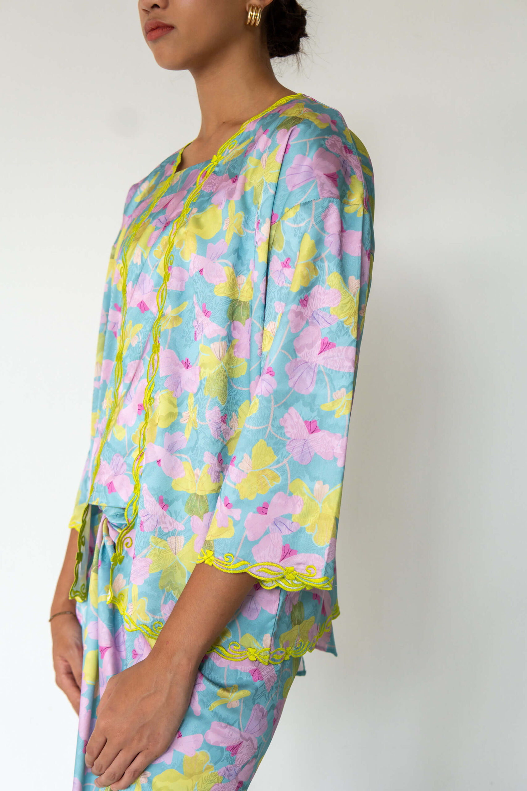 Poppy In Blue Neon [TOP ONLY] - Image 3