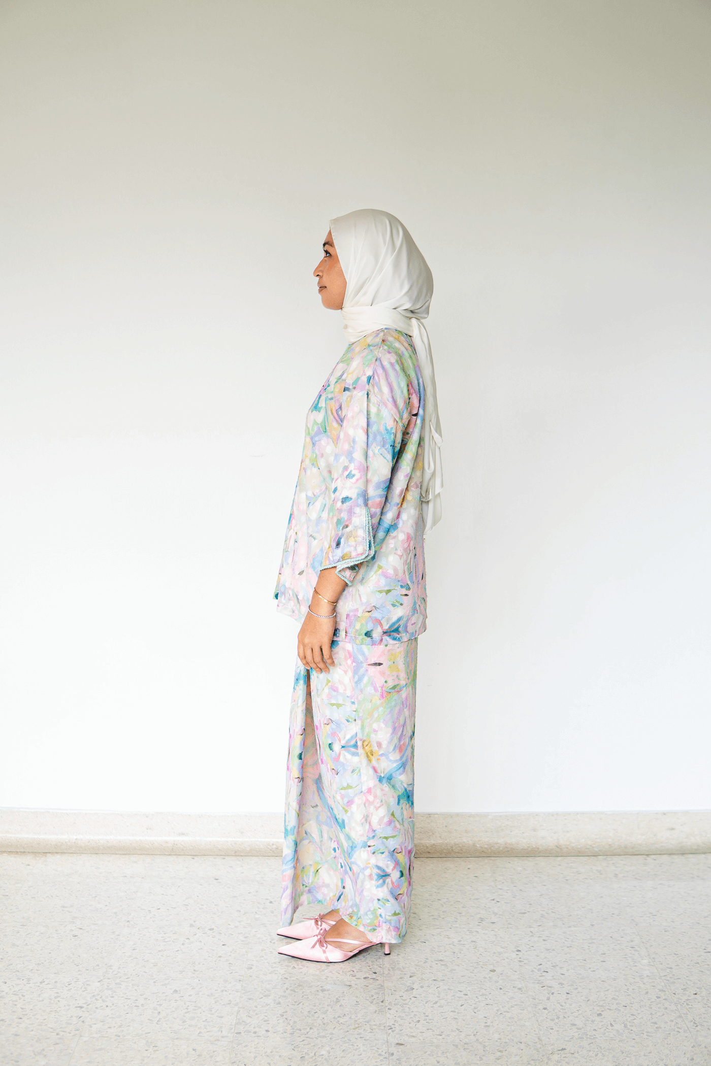 Paloma Kurung Kedah Women in Tiffany - Image 3