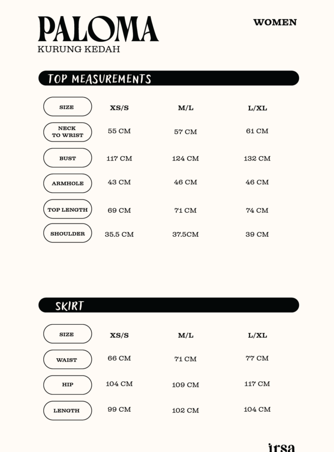 Paloma Kurung Kedah Women in Tangerine
