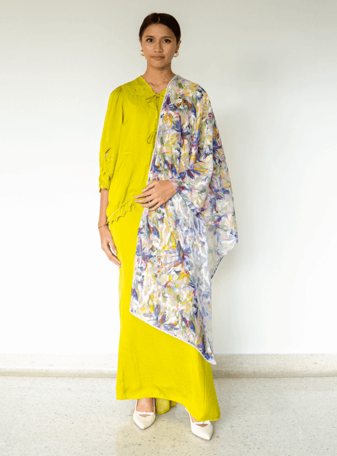 Abstract Violet Scarves (Pre-Order)