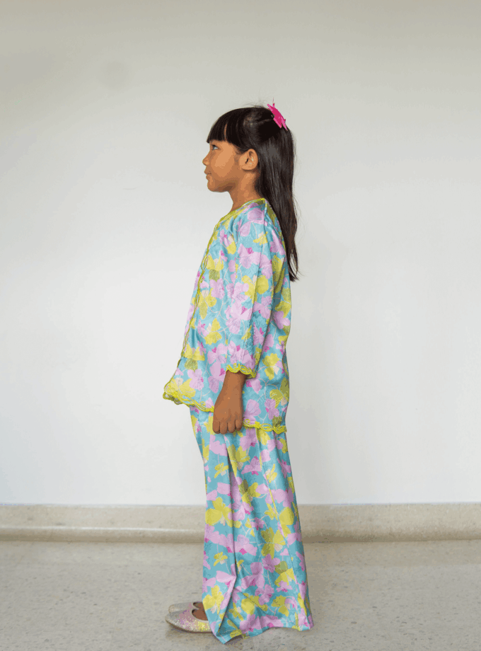 Poppy Kids in Blue Neon (Pre-Order)