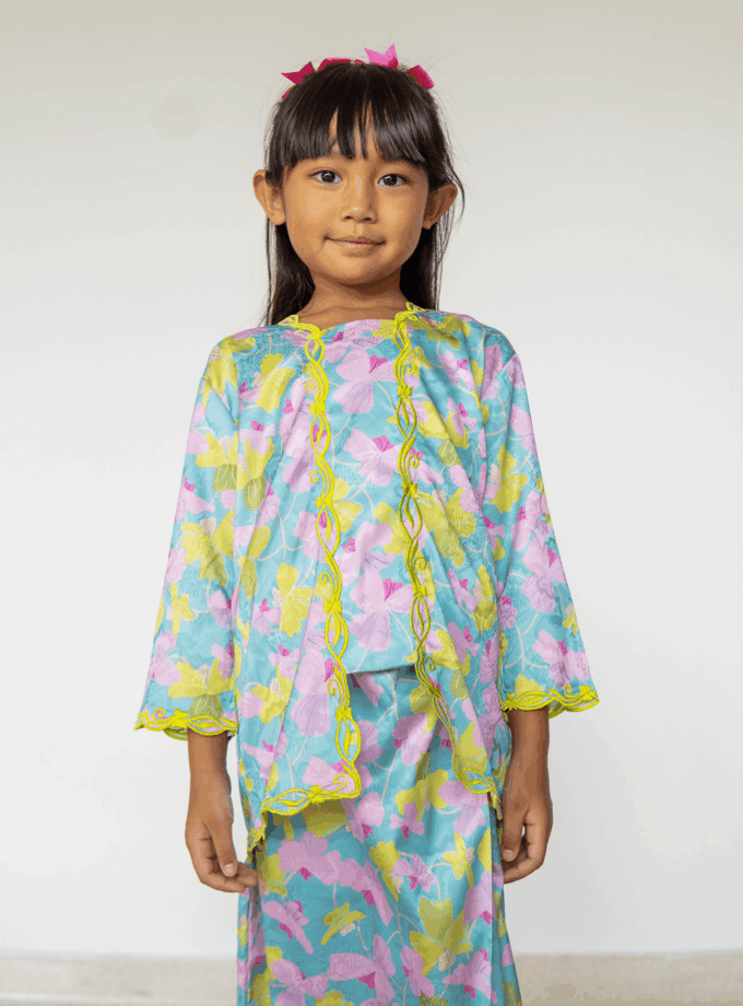 Poppy Kids in Blue Neon (Pre-Order)