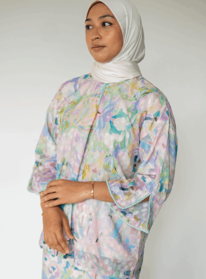 Paloma Kurung Kedah Women in Tiffany