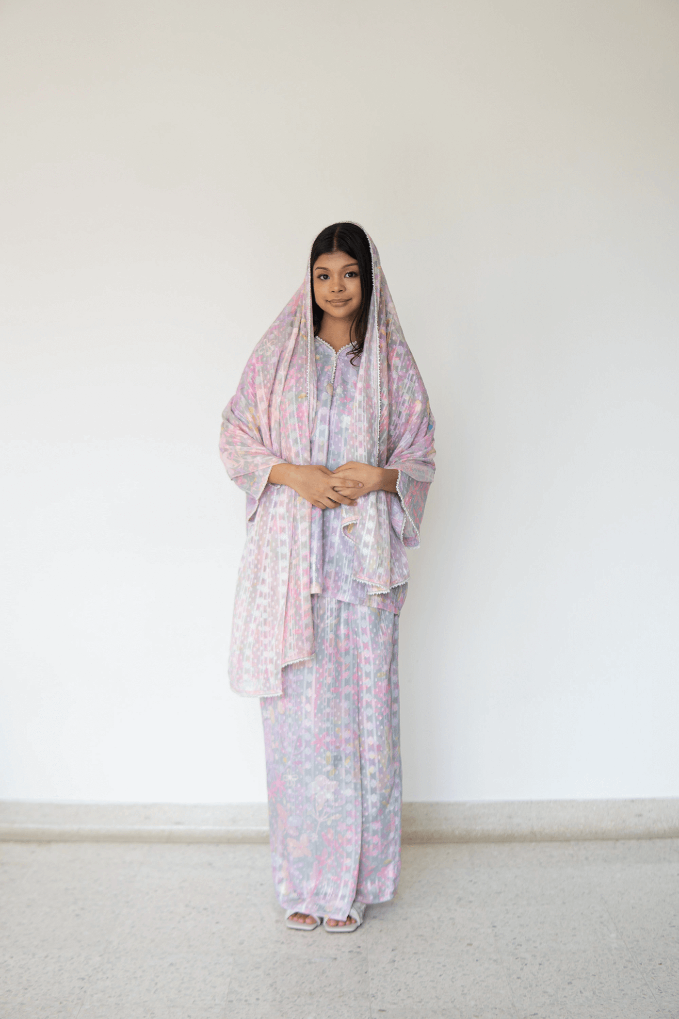 Paloma Scarves in Dusty Grey - Image 2