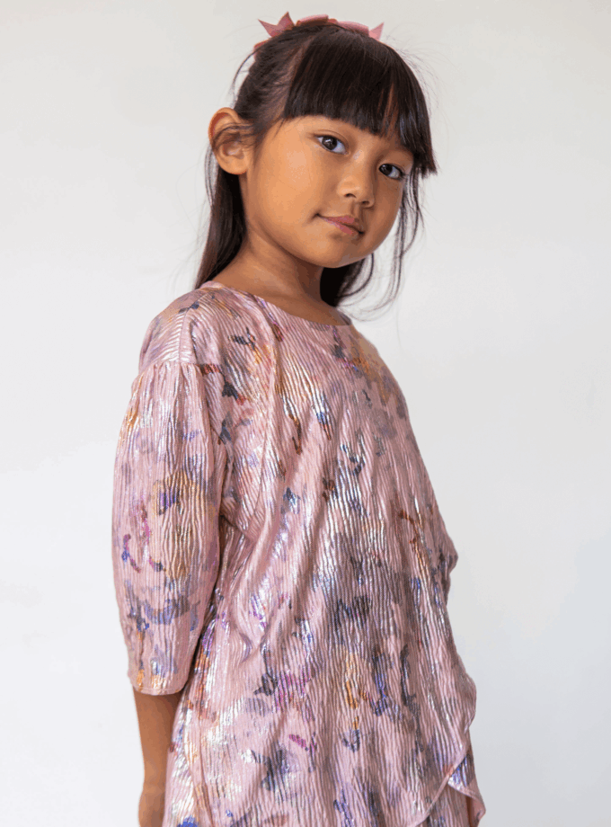 Harper Kids in Metallic Pink (Pre-Order)