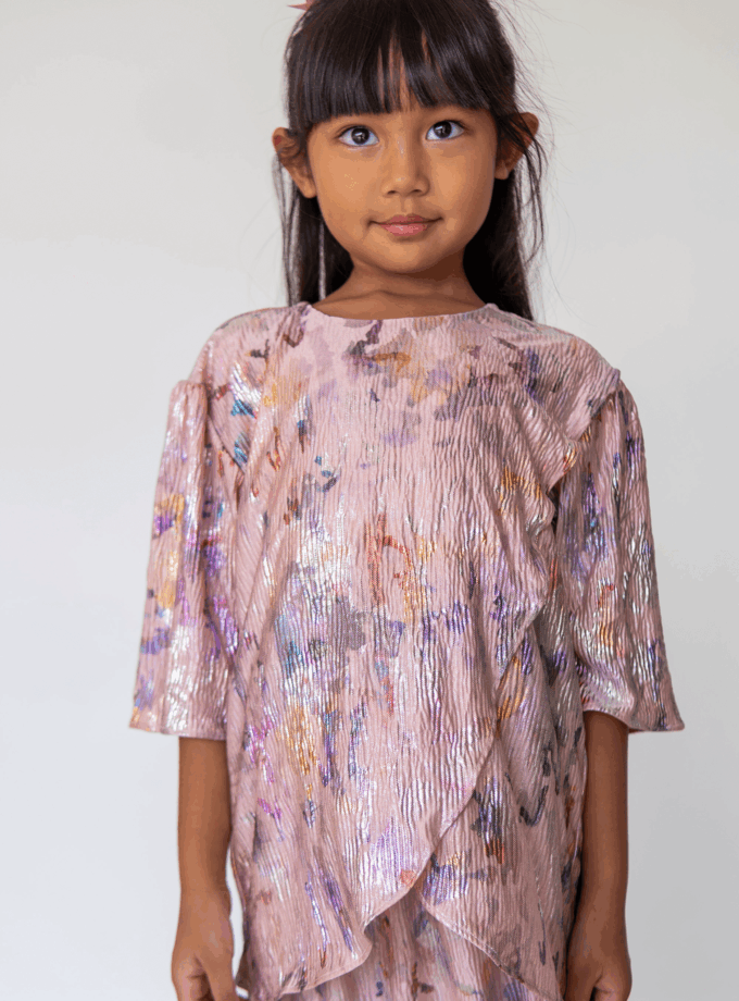 Harper Kids in Metallic Pink (Pre-Order)