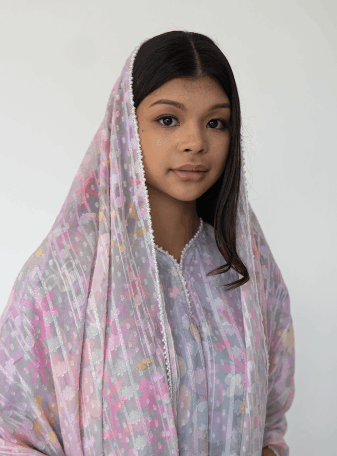 Paloma Scarves in Dusty Grey